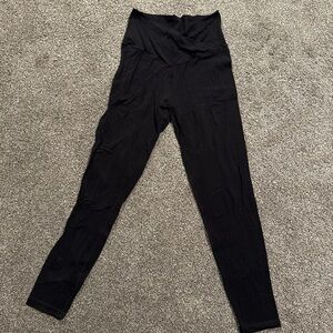 Black High-Waisted Leggings